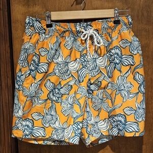 George Size 32-34 Mens Swim Trunks/Shorts/Bottoms Quick Dry Above The Knee
